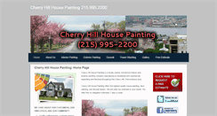 Desktop Screenshot of cherryhillhousepainting.com